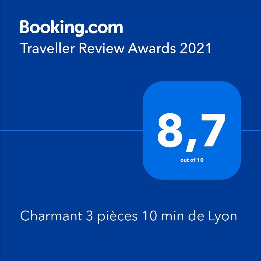 Charmant 3 Pieces 10 Min De Lyon Вильорбан Екстериор снимка